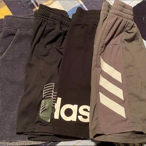 Boys Adidas Athletic Shorts Lot